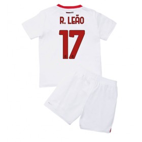 Baby Fußballbekleidung AC Milan Rafael Leao #17 Auswärtstrikot 2022-23 Kurzarm (+ kurze hosen)